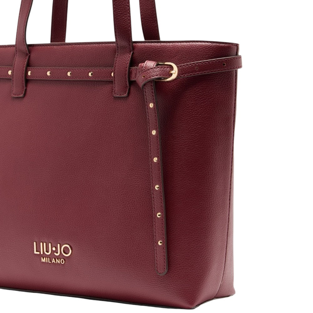 Liu Jo borsa tote rosso vino AF5135E0058-91726 Borse Liu Jo