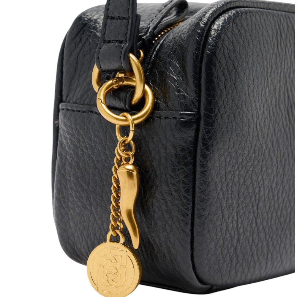 Liu Jo borsa tracolla nera camera case AF5067E0027-22222 Borse Liu Jo