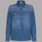 Liu Jo camicia denim stonewash, regular fit comodo eleganza casual - Prodotti di Classe