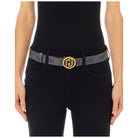 Liu Jo cintura nera con logo linea Proje art. AF4295E0017 Cinture Liu Jo