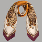 Liu Jo foulard beige 90X90 con scatola 2F5084T0300 - Prodotti di Classe