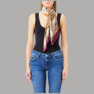 Liu Jo foulard beige 90X90 con scatola 2F5084T0300 - Prodotti di Classe