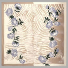 Liu Jo foulard beige floro zebrato 120X120 2F5075T0300 - Prodotti di Classe