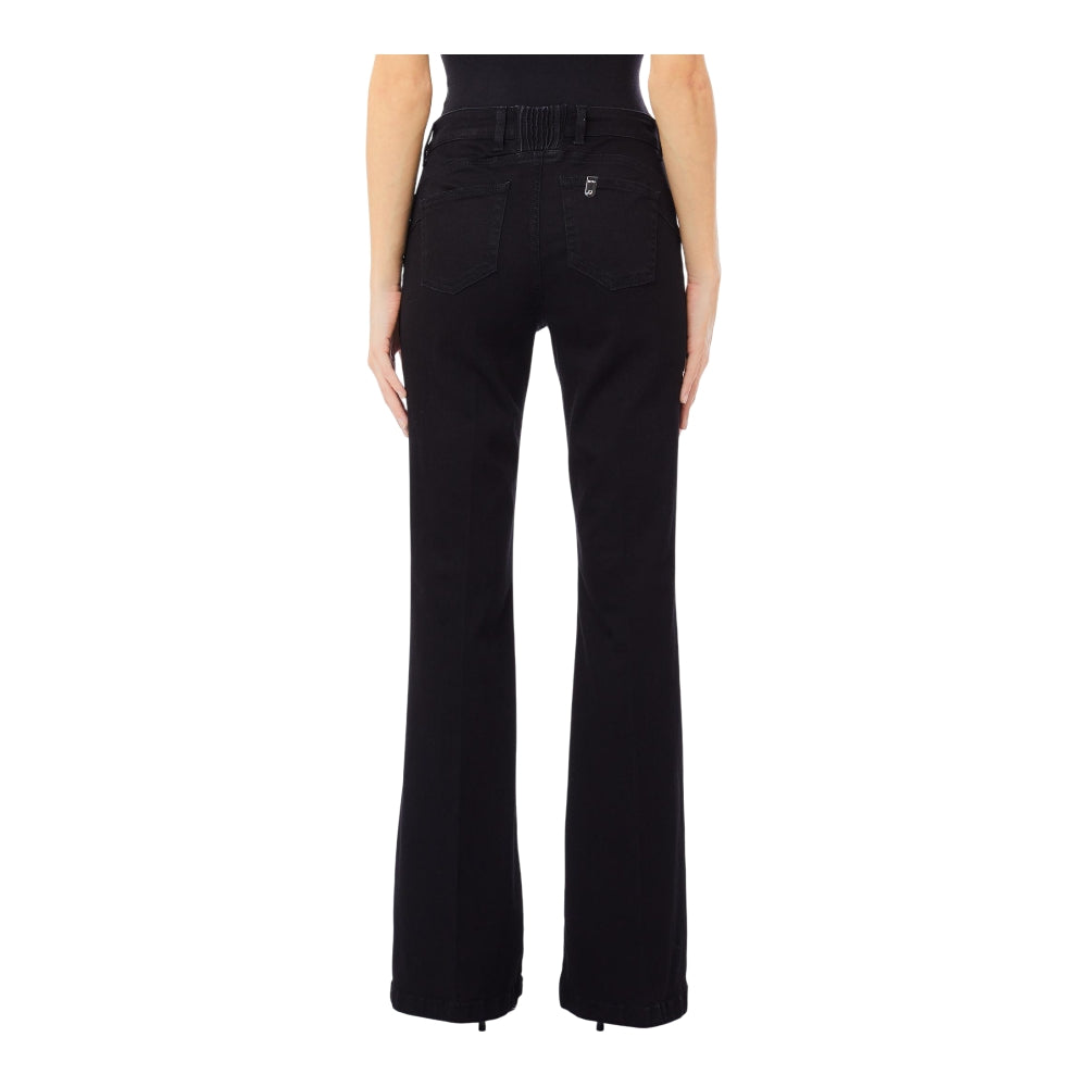 Liu Jo jeans flare nero PARFAIT BEAT UF5058DS015-8L000 Jeans Liu Jo