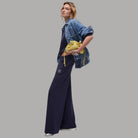 Liu Jo pantaloni flare in scuba TA6080JS869 - Prodotti di Classe