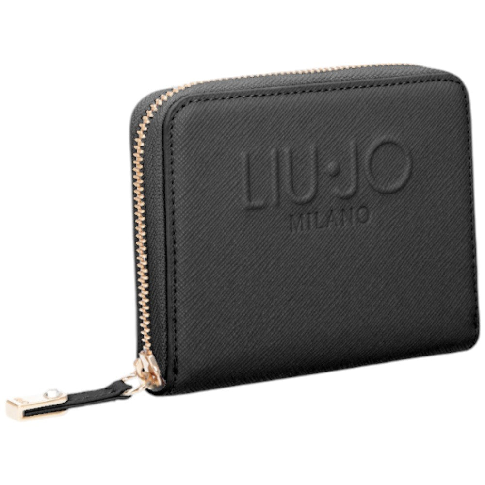 Liu Jo portafoglio zip around nero Caliwen AA5156E0087 Portafogli Liu Jo