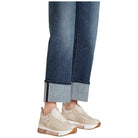 Liu Jo scarpe corda in pelle MAXI WONDER Sneakers Liu Jo