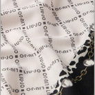 Liu Jo sciarpa nera animalier 70X180 2F5081T0300 - Prodotti di Classe