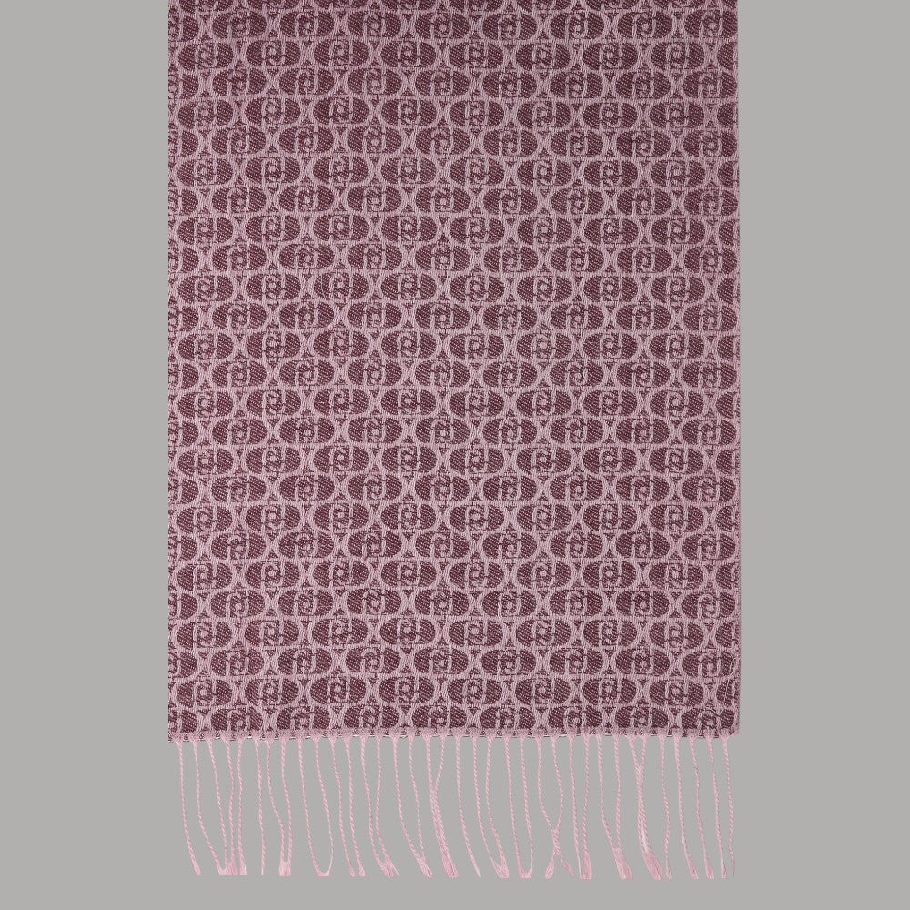 Liu Jo sciarpa rossa con logo monognam 2F5018T0300 - Prodotti di Classe