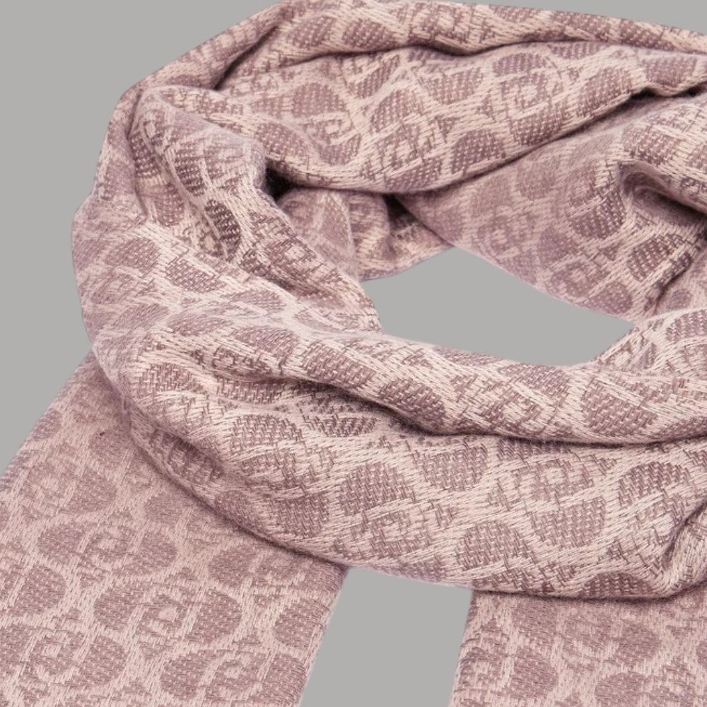 Liu Jo sciarpa taupe con logo monognam 2F5018T0300 - Prodotti di Classe