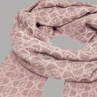 Liu Jo sciarpa taupe con logo monognam 2F5018T0300 - Prodotti di Classe