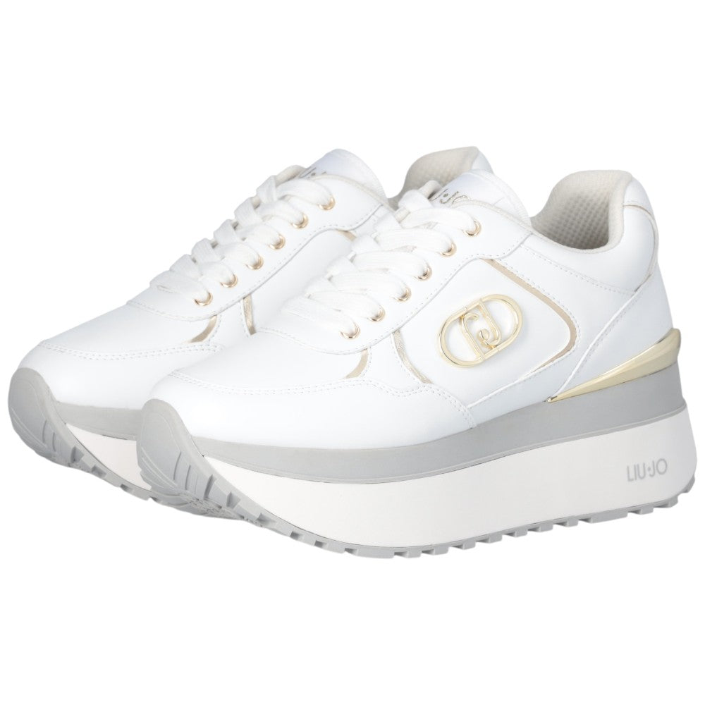 Liu Jo sneakers bianche super platform MAXI WONDER PLUS Sneakers Liu Jo