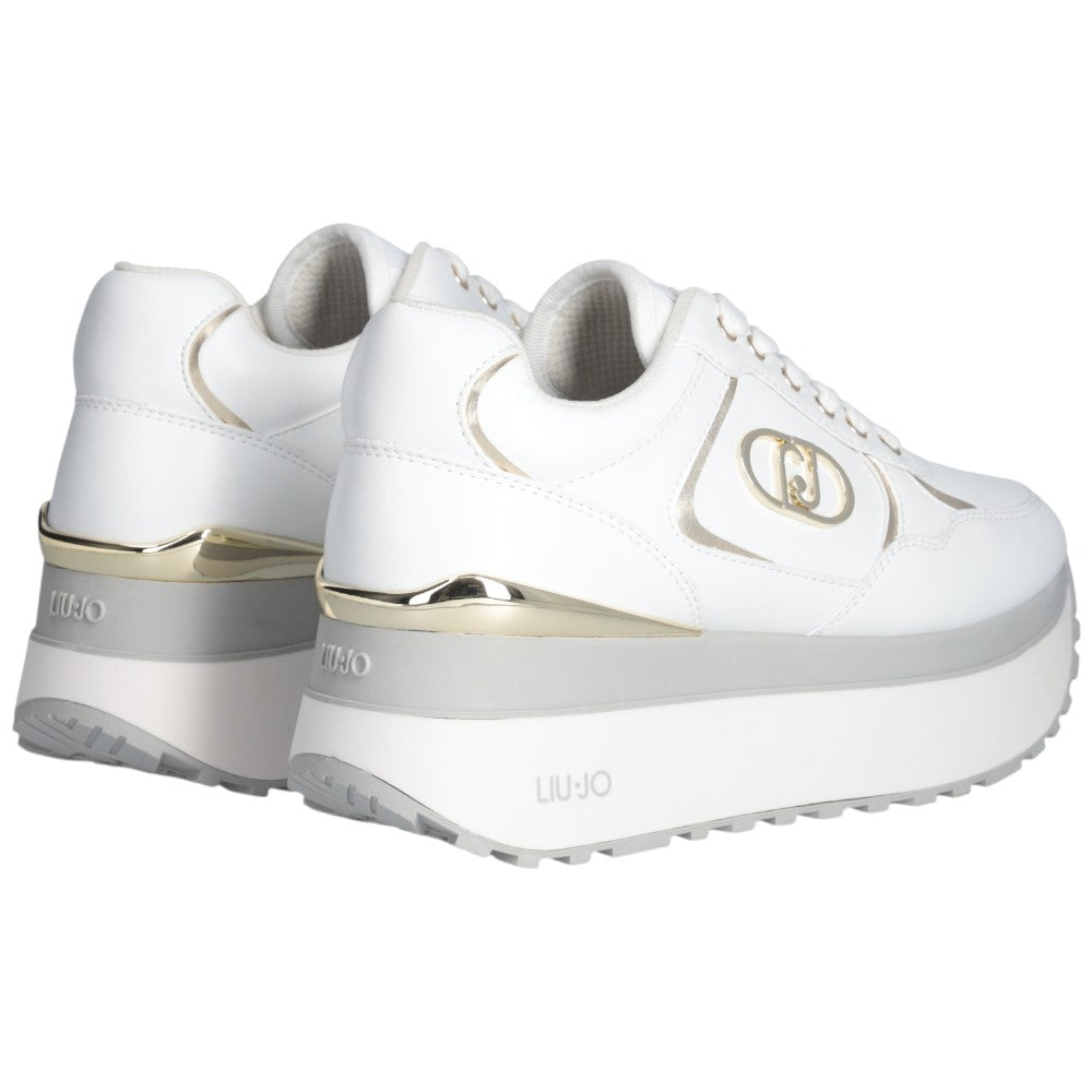 Liu Jo sneakers bianche super platform MAXI WONDER PLUS Sneakers Liu Jo
