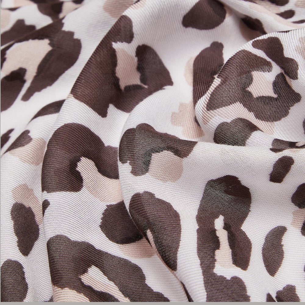Liu Jo stola animalier modal 90x180 cm con logo elegante - Prodotti di Classe