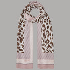 Liu Jo stola animalier modal 90x180 cm con logo elegante - Prodotti di Classe