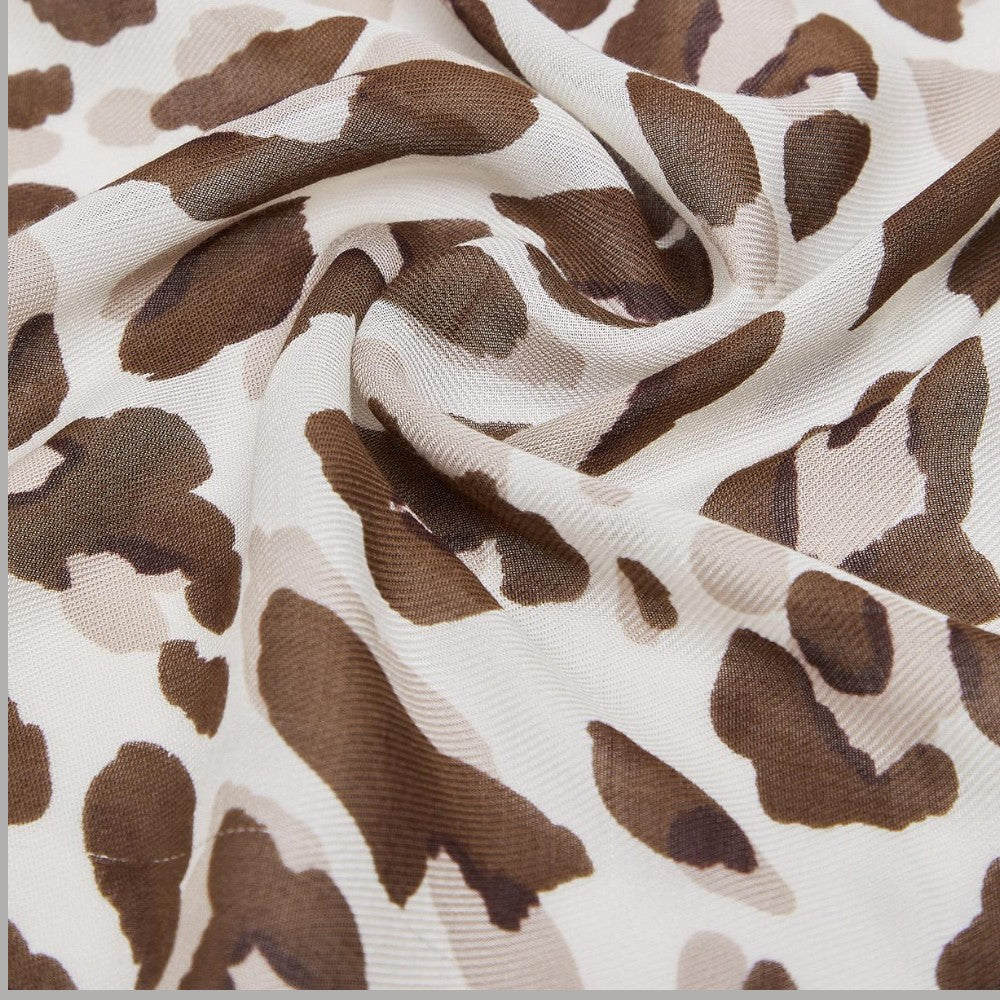 Liu Jo stola animalier modal 90x180 cm con logo elegante - Prodotti di Classe