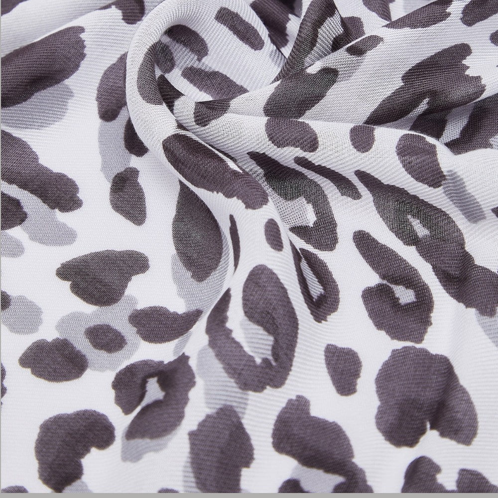 Liu Jo stola animalier modal 90x180 cm con logo elegante - Prodotti di Classe