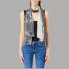 Liu Jo stola beige con pizzo 70X180 2F5068T0300 - Prodotti di Classe