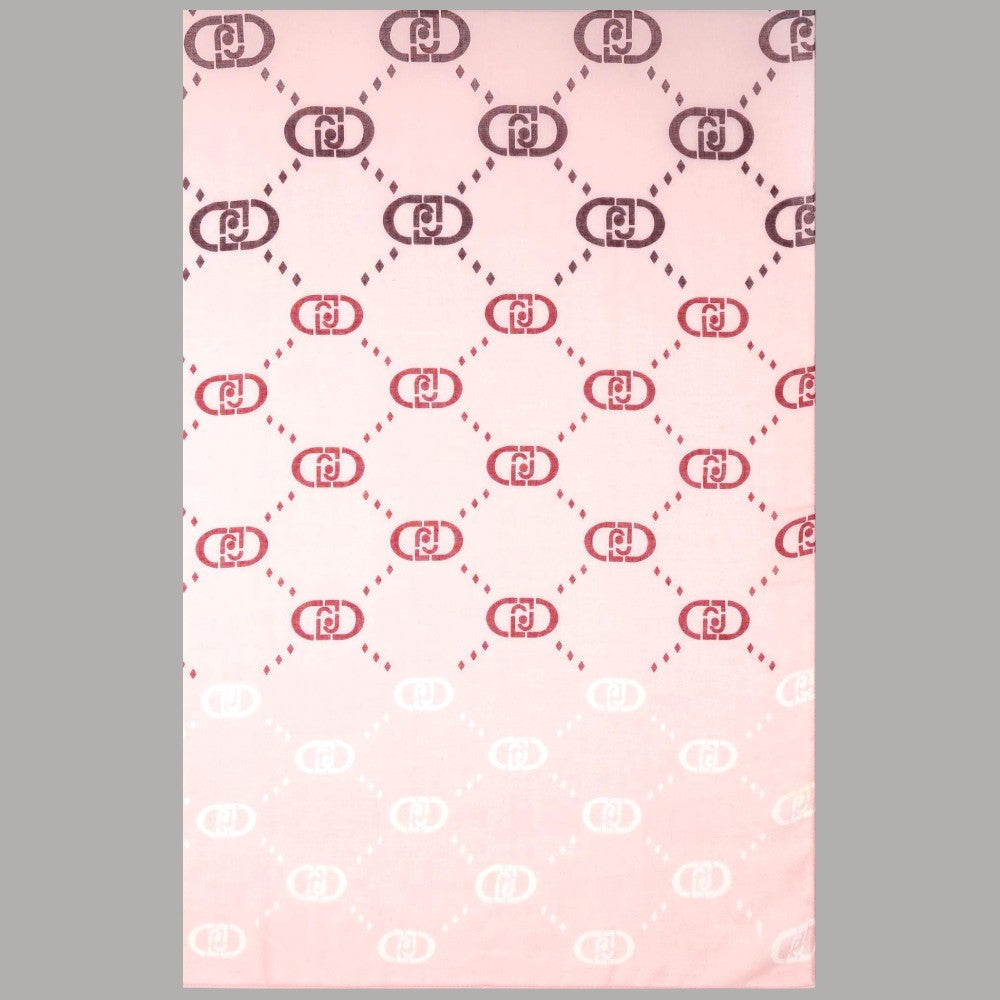 Liu Jo stola con logo 70x180 lilla degrade 2F5080T0300 - Prodotti di Classe