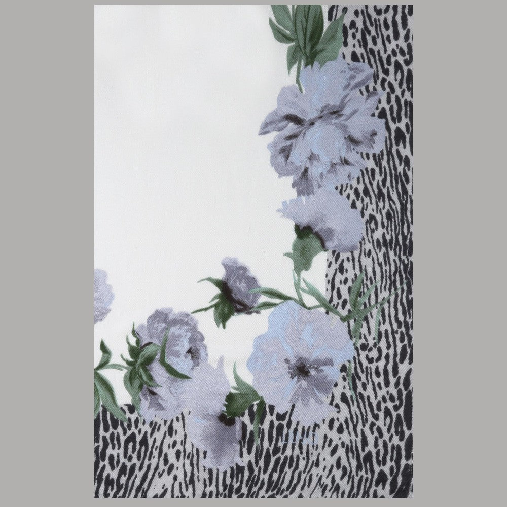 Liu Jo stola denim animalier floreale 70X180 2F5077T0300 - Prodotti di Classe