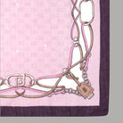 Liu Jo stola lilla 70X180 con logo 2F5079T0300 - Prodotti di Classe