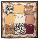 Liu Jo stola stampa ANIMALIER 120X120 2F5083T0300 Nero - Prodotti di Classe