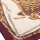 Liu Jo stola stampa ANIMALIER 120X120 2F5083T0300 Nero - Prodotti di Classe