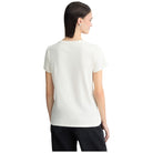 Liu Jo t-shirt panna logo con strass TA5170JS923 M9283 T-shirt Liu Jo