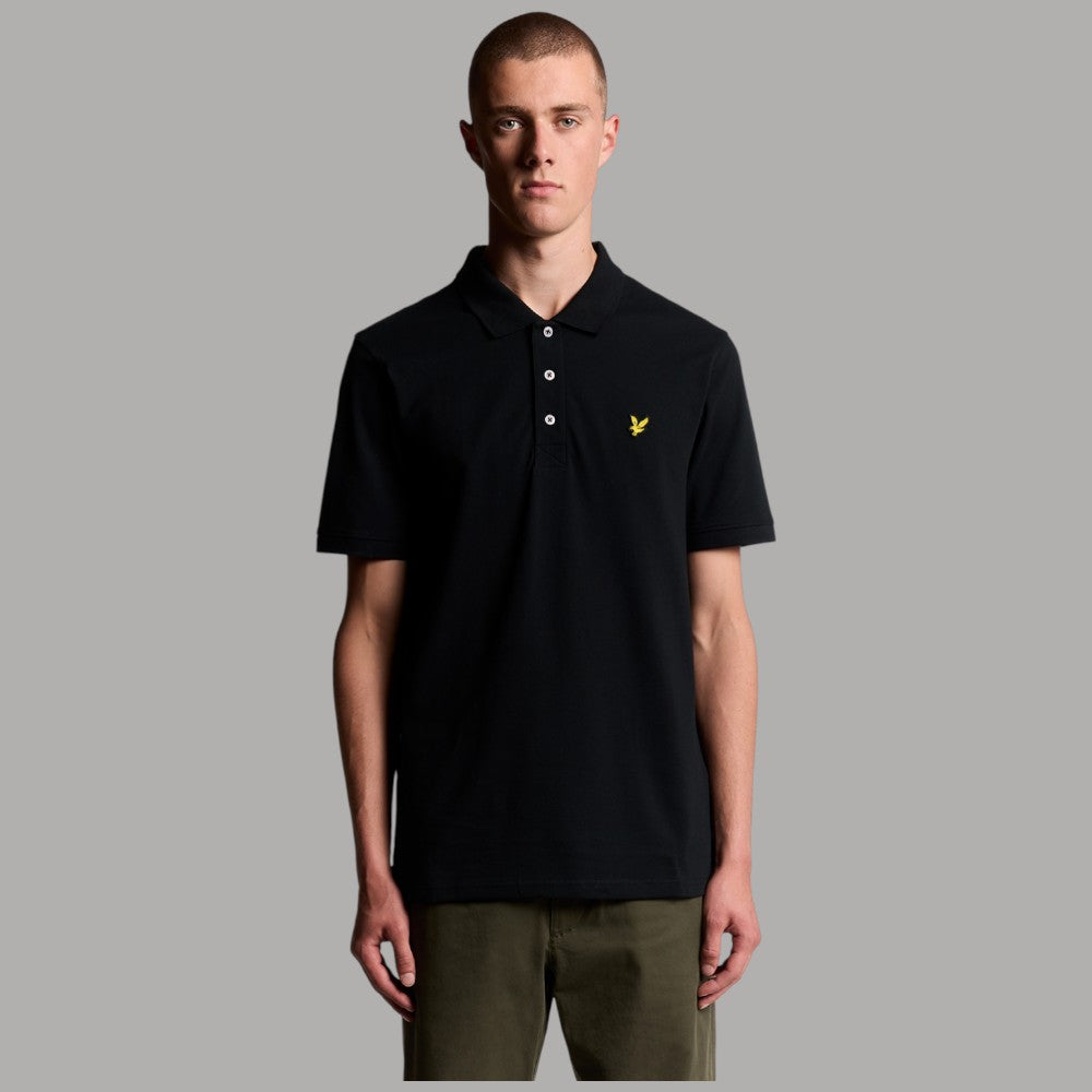 Lyle & Scott Maglietta Polo Uomo Cotone 3 Bottoni Pique - Prodotti di Classe