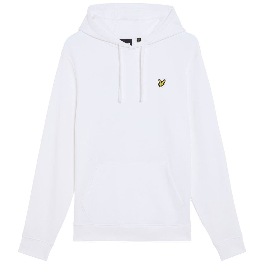 Lyle & Scott felpa bianca con cappuccio ML416VOG Felpe Lyle & Scott