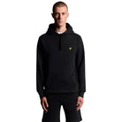 Lyle & Scott felpa nera con cappuccio ML416VOG Felpe Lyle & Scott