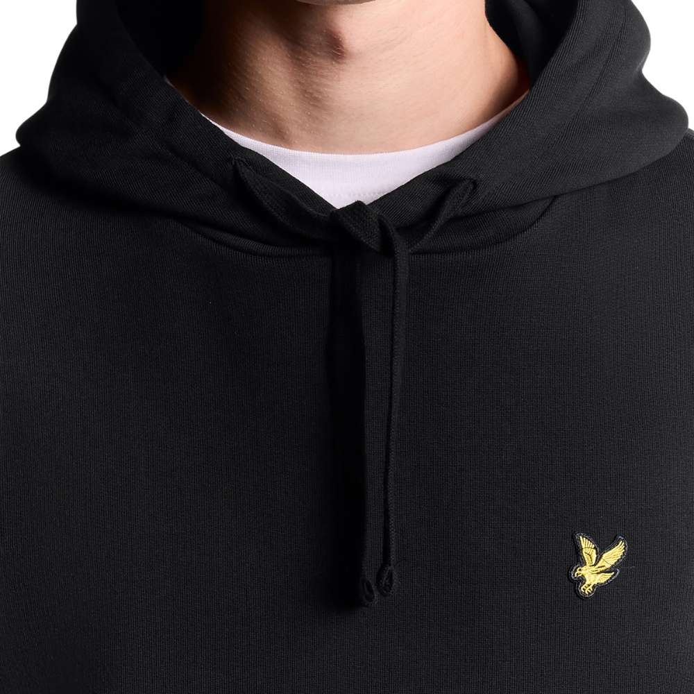 Lyle & Scott felpa nera con cappuccio ML416VOG Felpe Lyle & Scott
