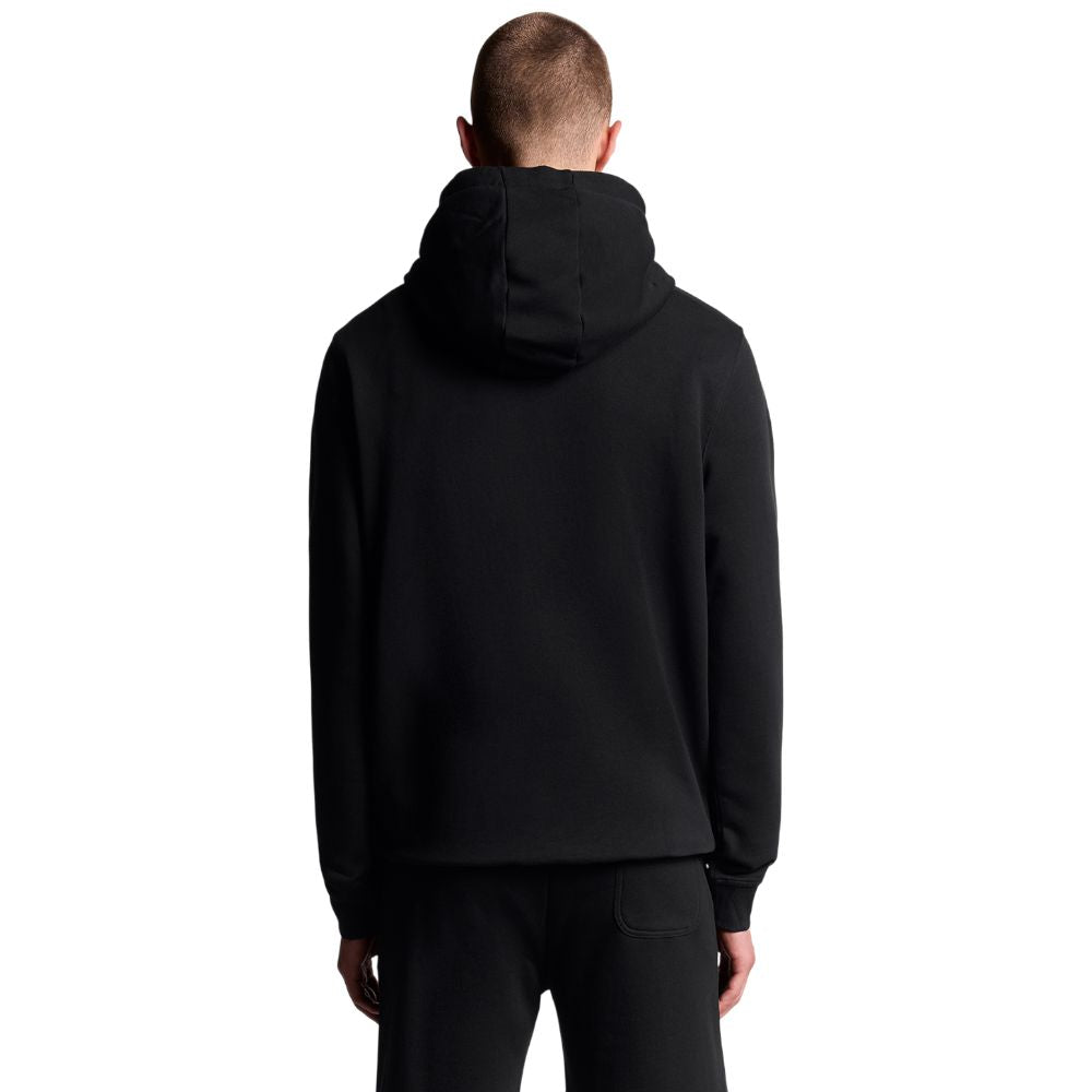 Lyle & Scott felpa nera con cappuccio ML416VOG Felpe Lyle & Scott