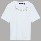 Vero moda t-shirt in cotone con applicazioni 10330329 - Prodotti di Classe