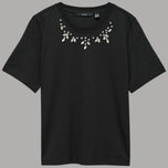 Vero moda t-shirt in cotone con applicazioni 10330329 - Prodotti di Classe