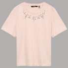 Vero moda t-shirt in cotone con applicazioni 10330329 - Prodotti di Classe