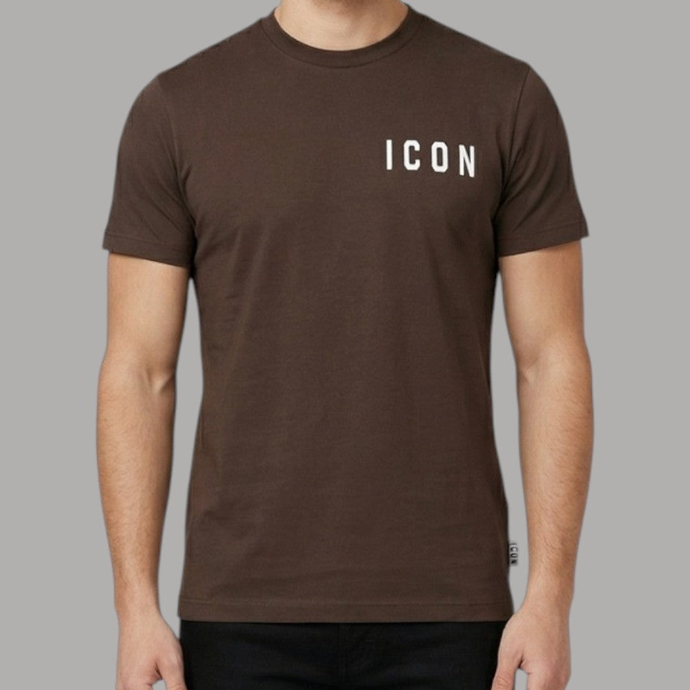 ICON t-shirt logo sul petto IUT007 - Prodotti di Classe