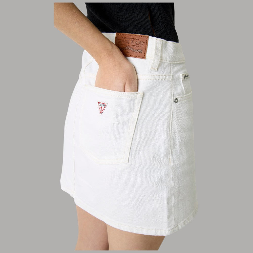 Guess GJ mini gonna in jeans W6RD0QD6521 - Prodotti di Classe