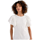 Molly Bracken maglietta pizzo bianca EF1541CE T-shirt Molly Bracken