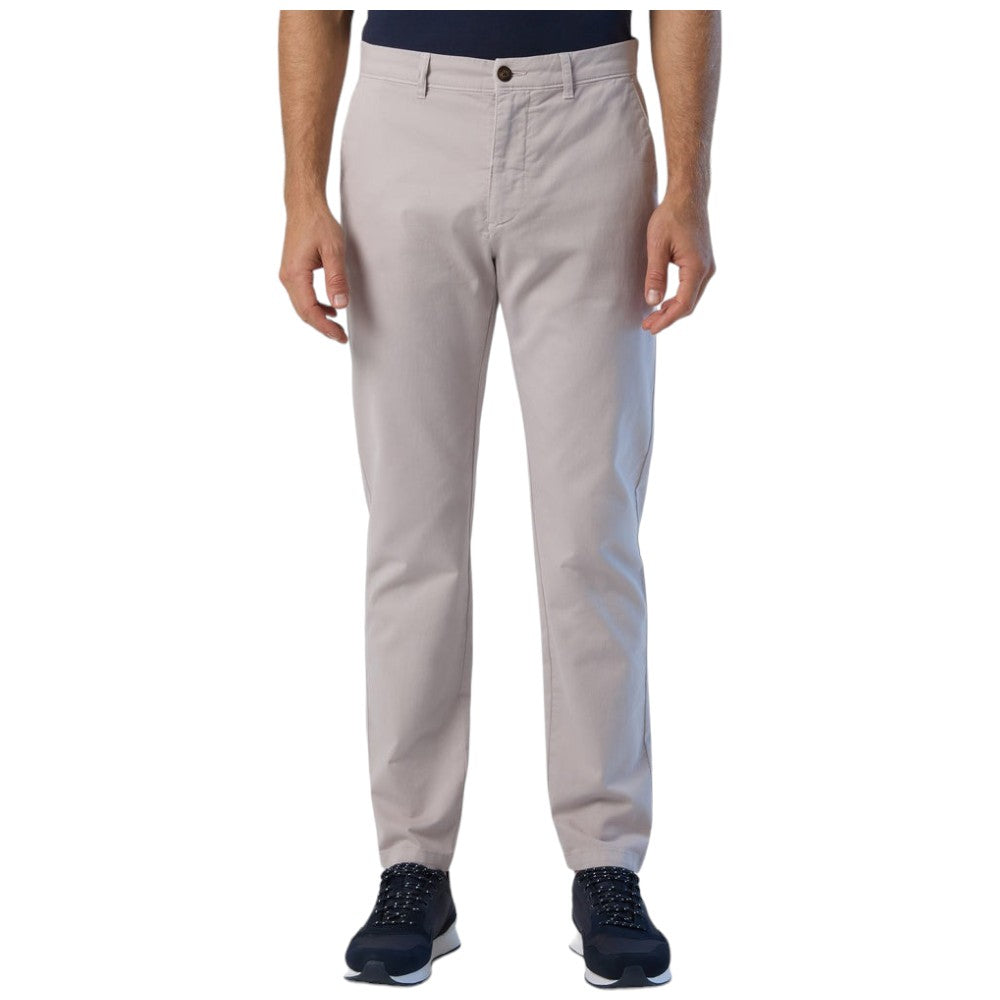 North Sails pantalone chino grigio slim fit Defender 673071 Pantaloni North Sails