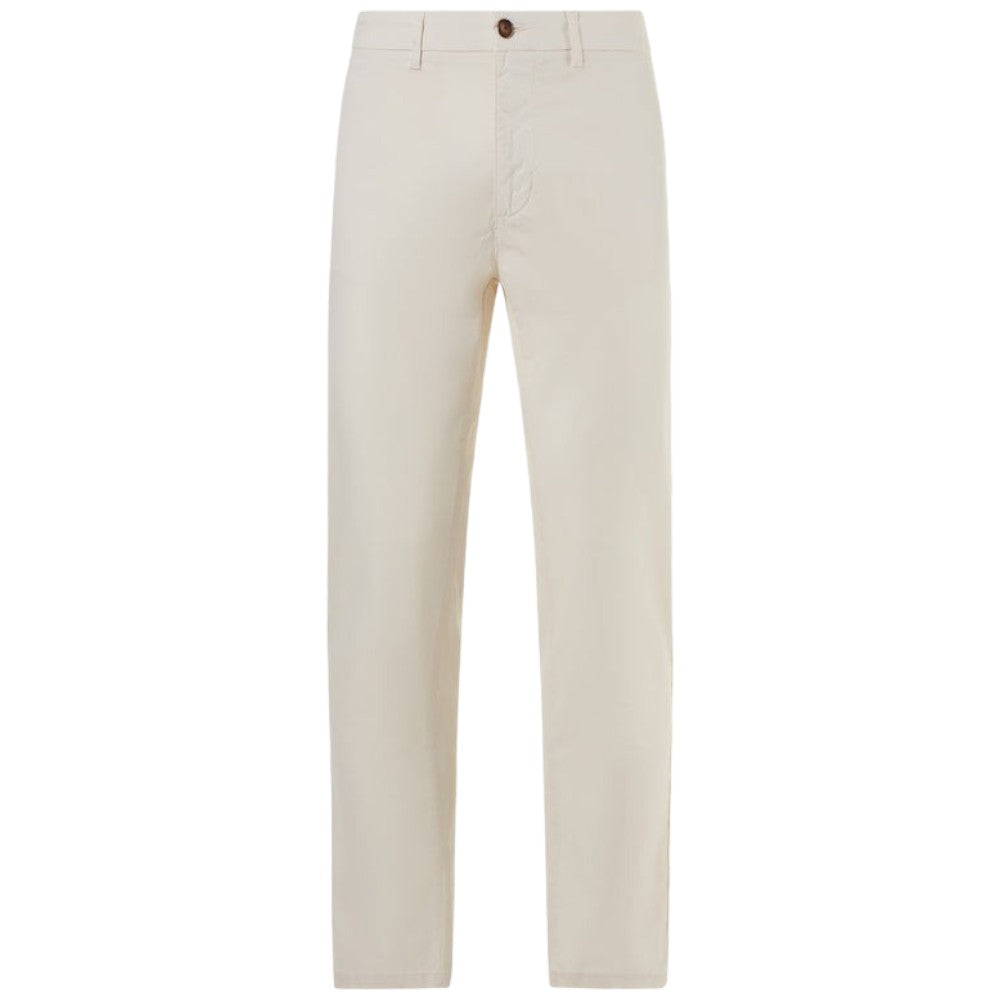 North Sails pantalone chino panna slim fit Defender 673071 Pantaloni North Sails