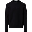 North Sails pullover nero con logo 3D 699792 Maglieria North Sails