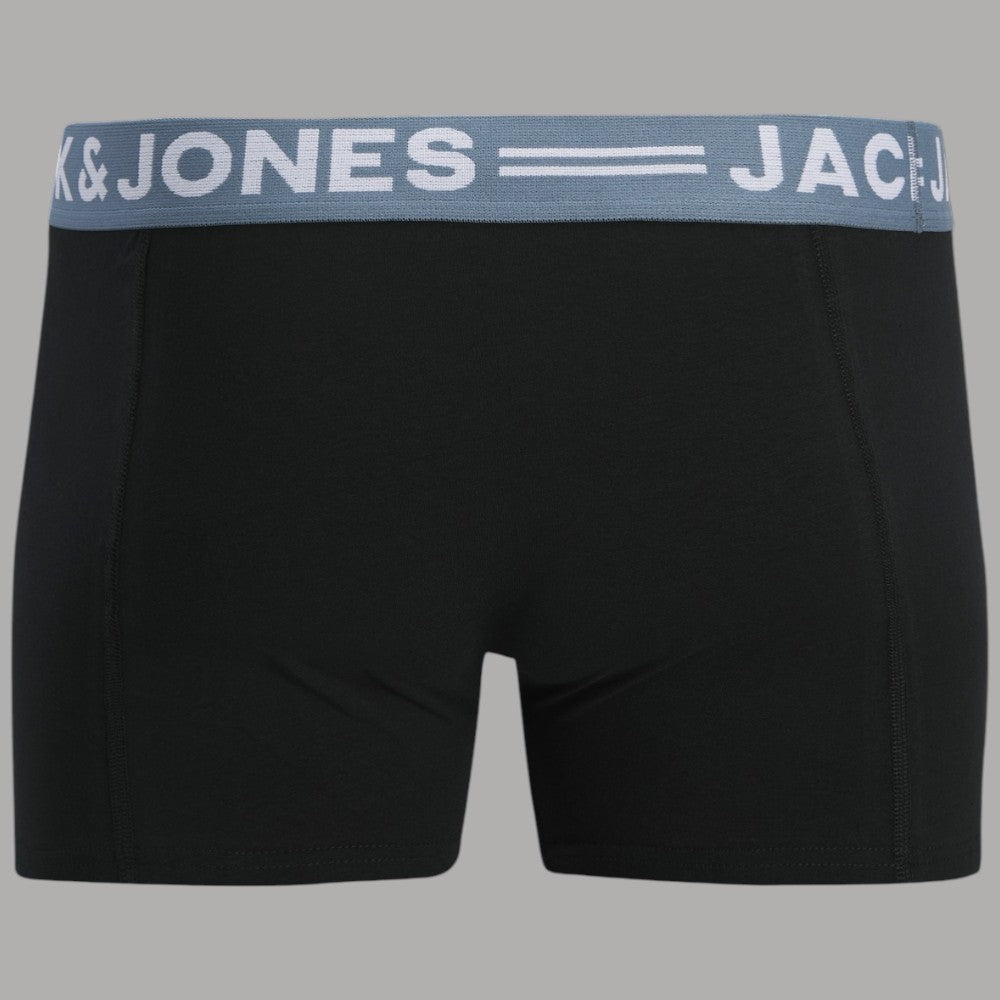 Pacco 3 Boxer Uomo Jack & Jones in Cotone Nero Elastico - Prodotti di Classe