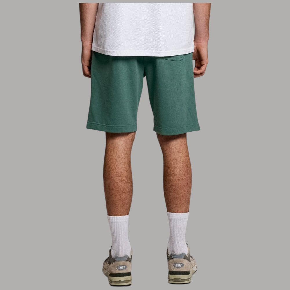 Pantaloncini Lyle & Scott Bermuda Cotone con Logo Aquila Iconico - Prodotti di Classe