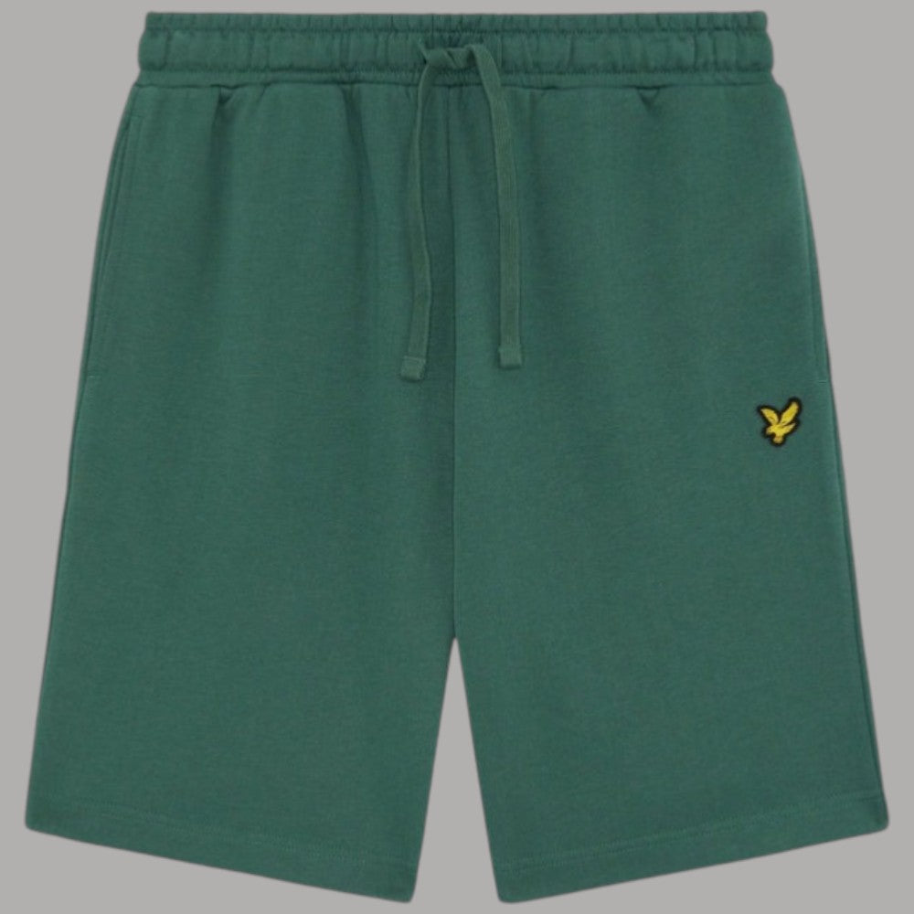 Pantaloncini Lyle & Scott Bermuda Cotone con Logo Aquila Iconico - Prodotti di Classe