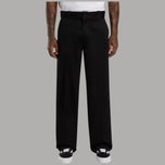 Pantaloni Dickies neri in twill di cotone, taglio regolare, tasca smartphone