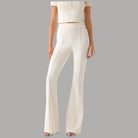 Pantalone Guess Flare Shape Up Evelina Vita Alta Elegante - Prodotti di Classe