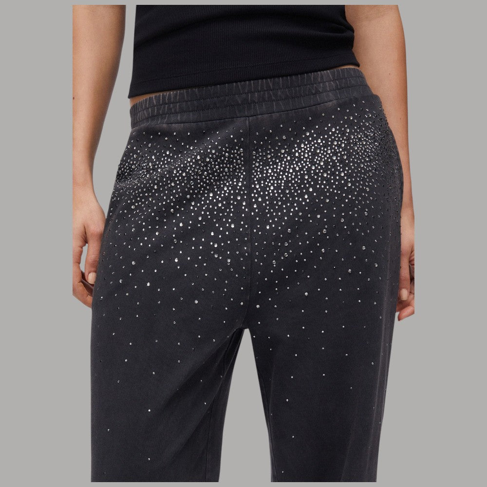 Liu Jo pantaloni in jersey con strass TA6102JS008 - Prodotti di Classe
