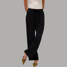 Pantaloni in Lino Vero Moda Linh Elasticizzati con Tasche - Prodotti di Classe