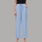 Pantaloni in Lino Vero Moda Linh Elasticizzati con Tasche - Prodotti di Classe